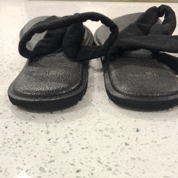 Sanuk yoga triangle thong flip flops “7” - Picture 6 of 7